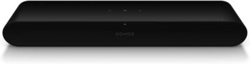Sonos Ray, Soundbar, 4 digitale Class-D-Verstärker, Trueplay, Night Sound, Dolby Digital, Touch-Steuerung, optischer Anschluss – Schwarz.