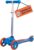 HUDORA Scooter Flitzkids 2.0 | Stabiler Kinder-Scooter mit breitem Trittbrett