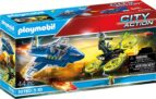 PLAYMOBIL City Action 70780 Polizei-Jet: Drohnen-Verfolgung, Spielzeug für Kinder ab 5 Jahren